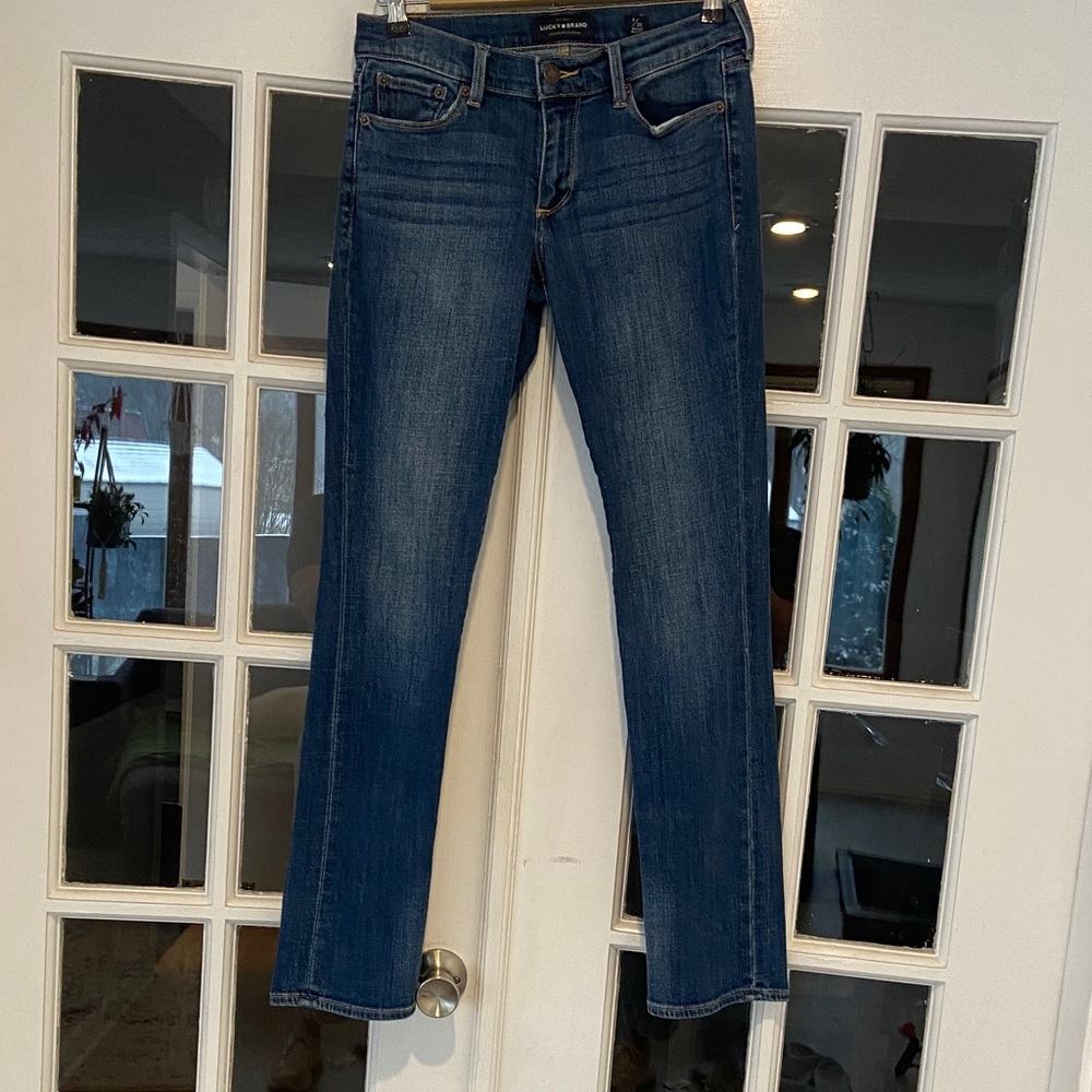 Lucky Brand Medium Blue Sweet Straight Jeans